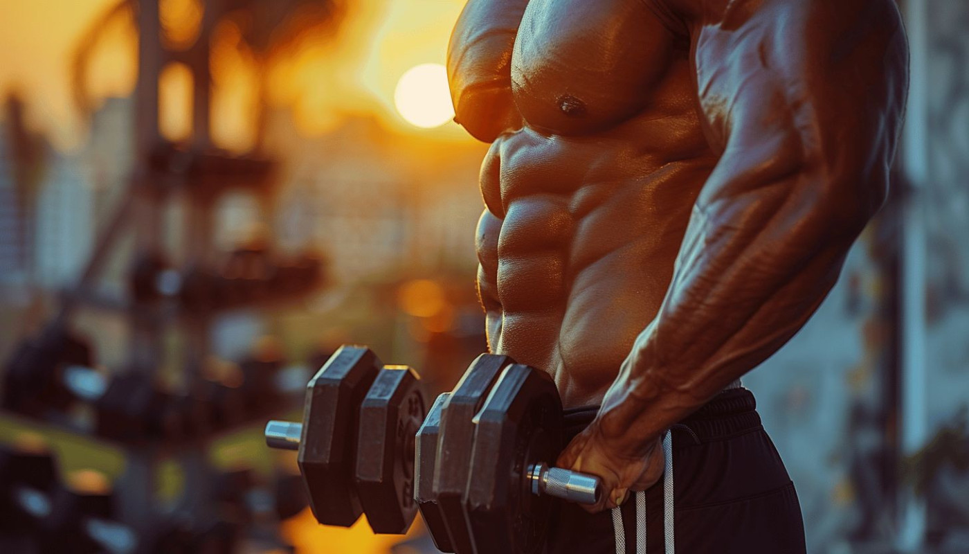 Autres - Découverte de l'exercice oblique haltère pour une musculation efficace